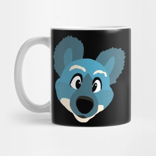 Furry Blue Mug